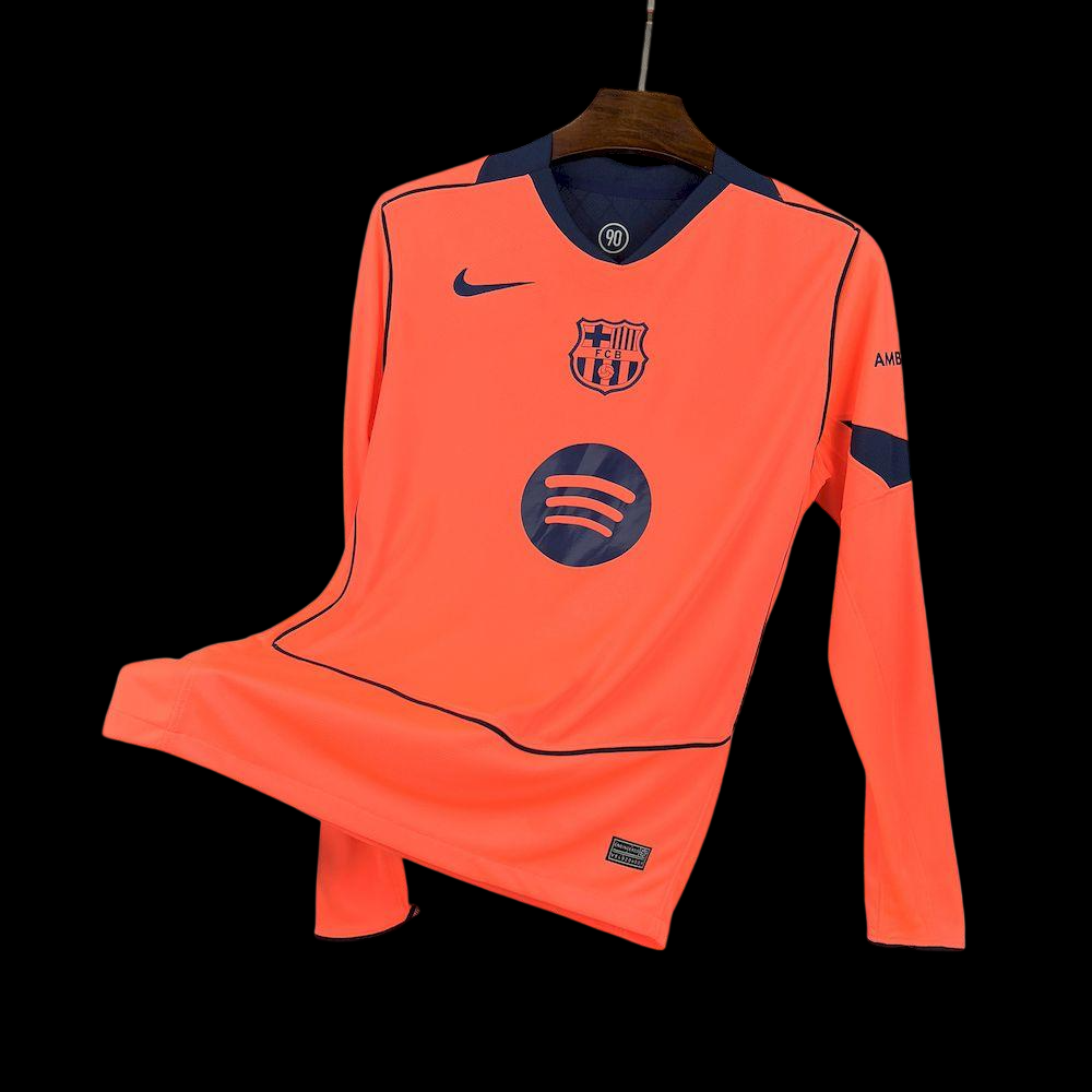 Barcelona Long Sleeve Third Jersey 2025-2026