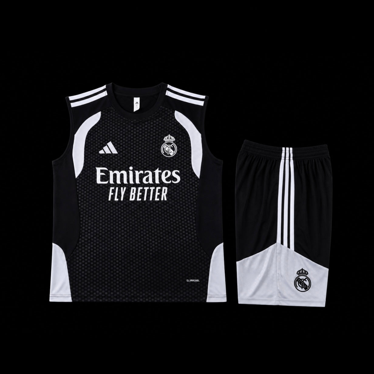 Ensemble Sans Manches Real Madrid