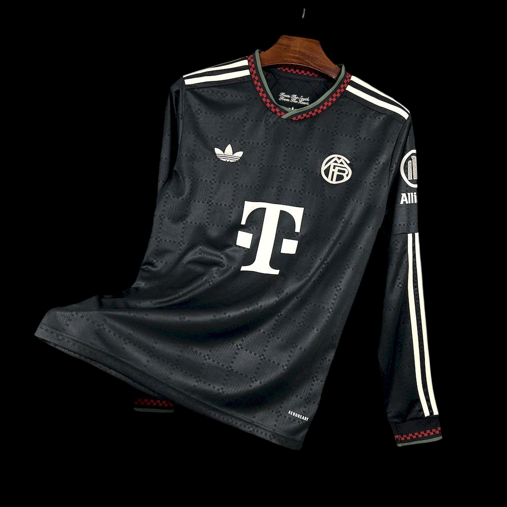 Third Bayern Long Sleeve Jersey 2025-2026