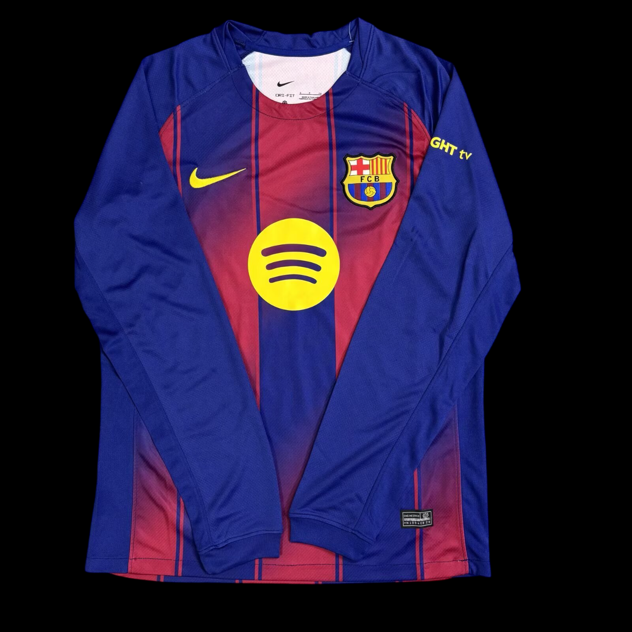 Barcelona long sleeve Home Jersey 2025-2026