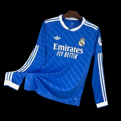 Maillot Third Réal Madrid Manches Longues 2025-2026
