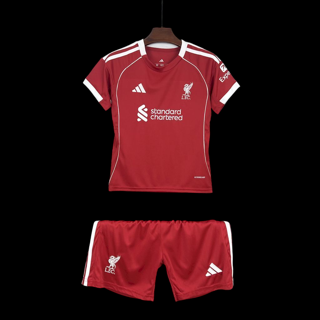Liverpool Home Kids' Jersey 25-26