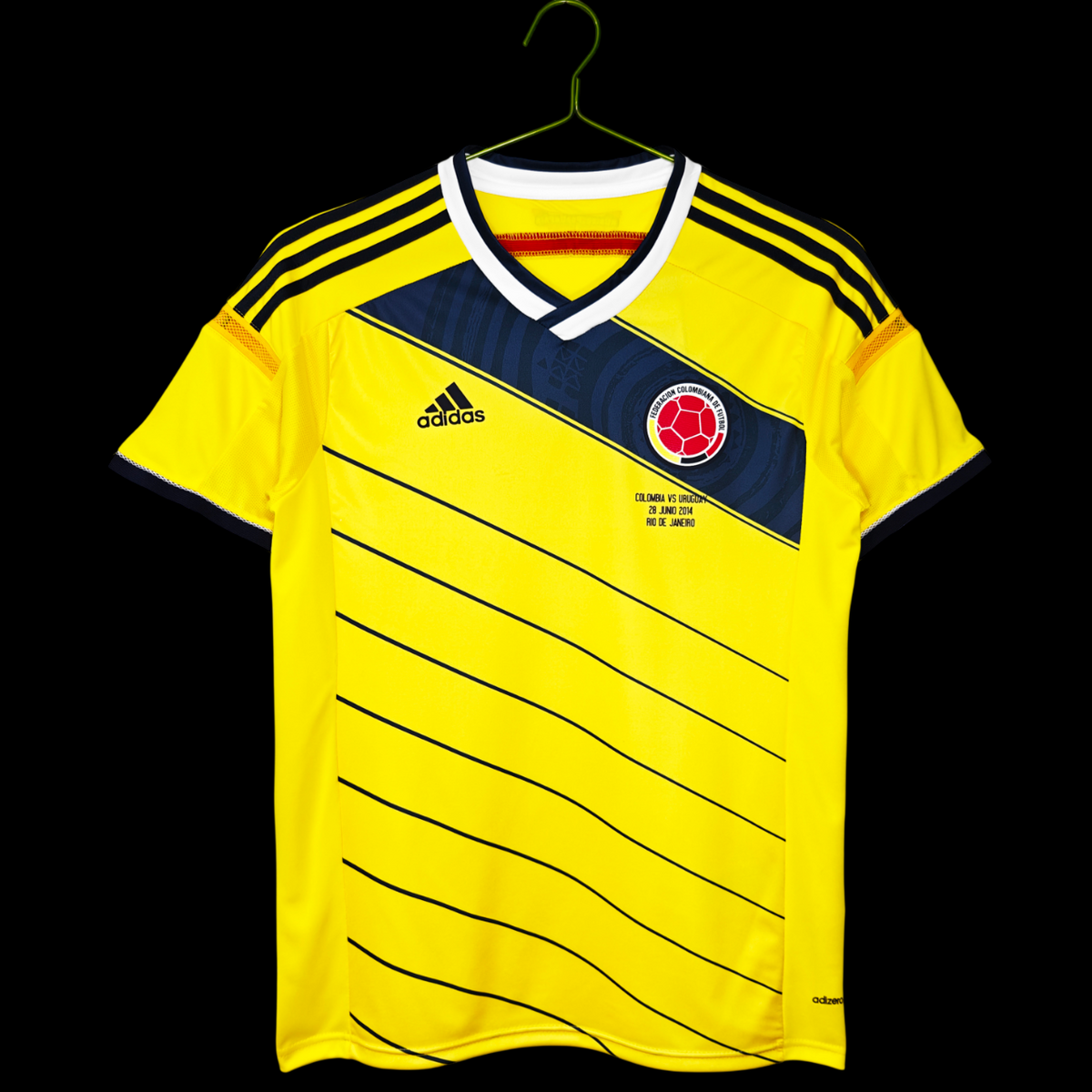 Colombia Retro Jersey 2014