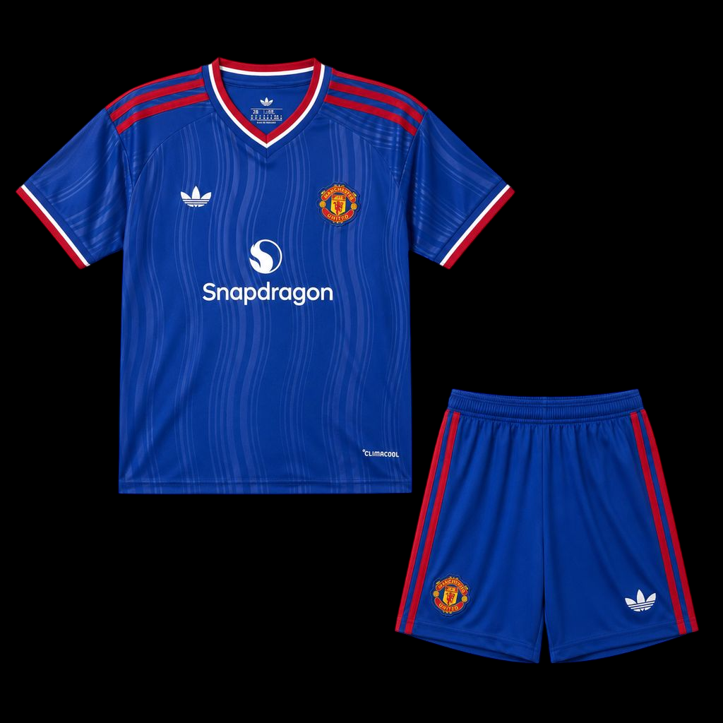 Maillot Enfant Extérieur Man United 26-27