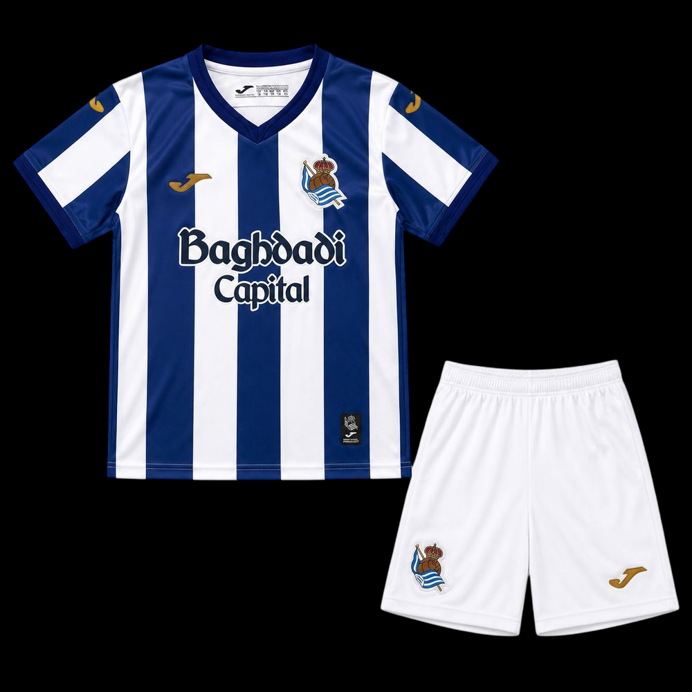 Maillot Enfant Domicile Real Sociedad 26-27