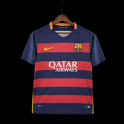 Maillot Rétro Domicile Barcelone 2015-2016