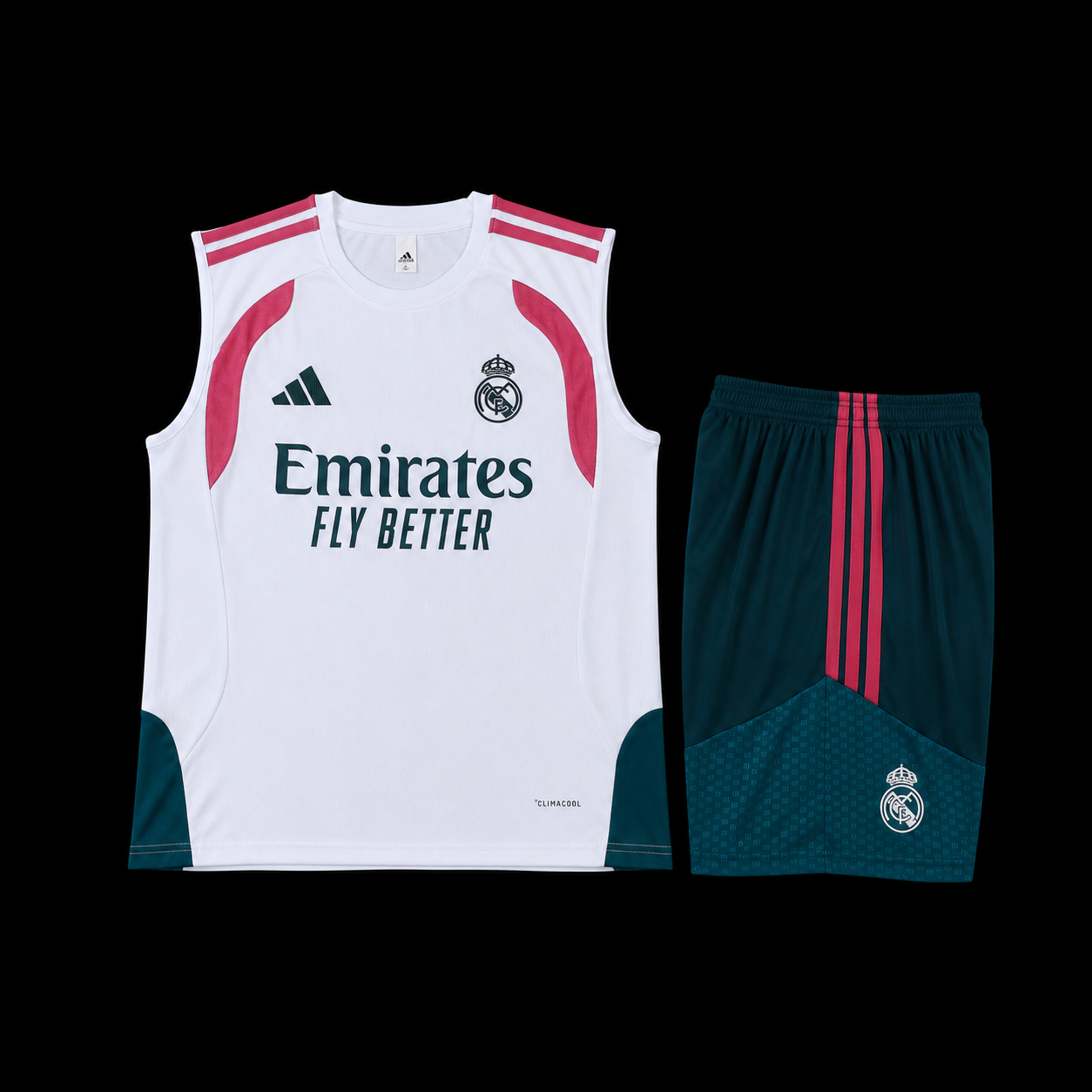 Ensemble Sans Manches Real Madrid