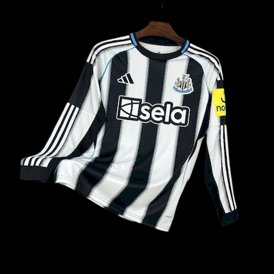 Long Sleeve Newcastle Home Jersey 2025-2026