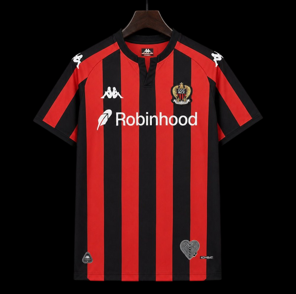 Maillot Domicile OGC Nice 2026-2027