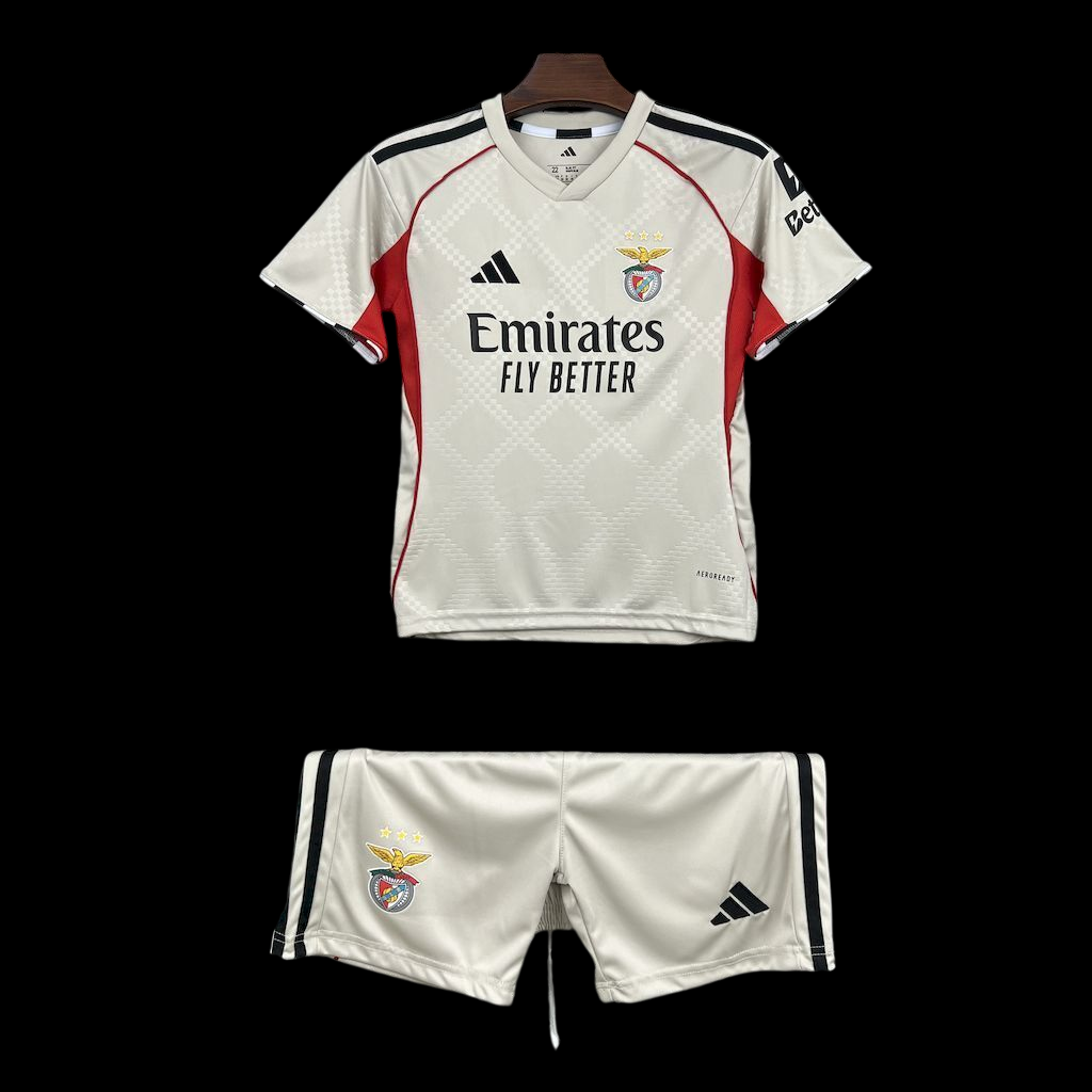 Benfica Away Kids' Jersey 25-26