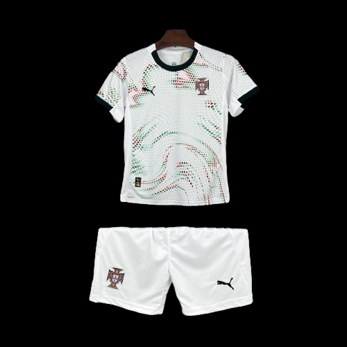 Portugal 2025-2026 Away Kids' Jersey