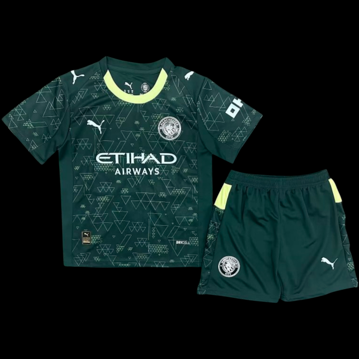 Man City Fourth Kids' Jersey 25-26