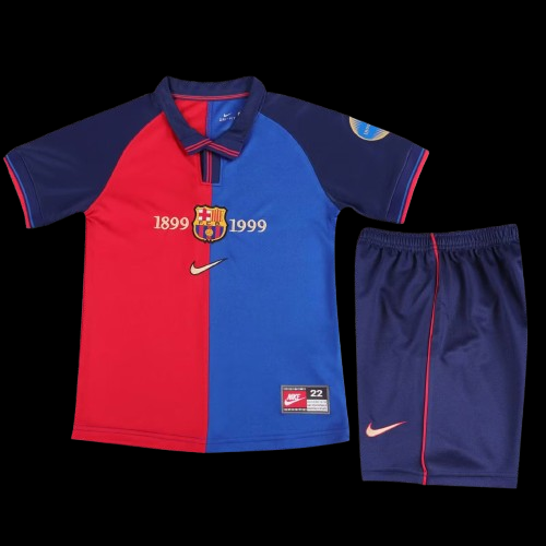 Barcelona Retro Kids' Jersey 1998-1999