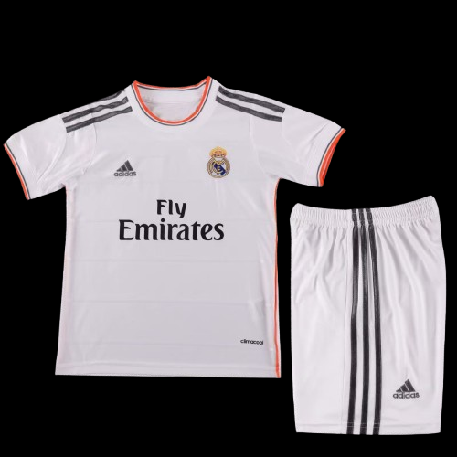 Real Madrid Retro Home Kids' Jersey 13-14
