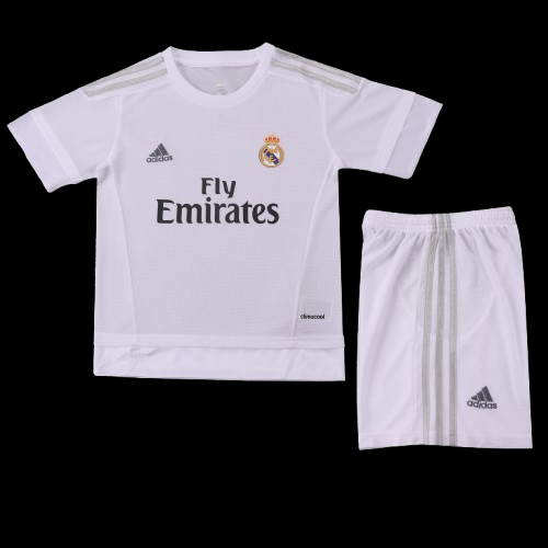 Real Madrid Retro Home Kids' Jersey 15-16