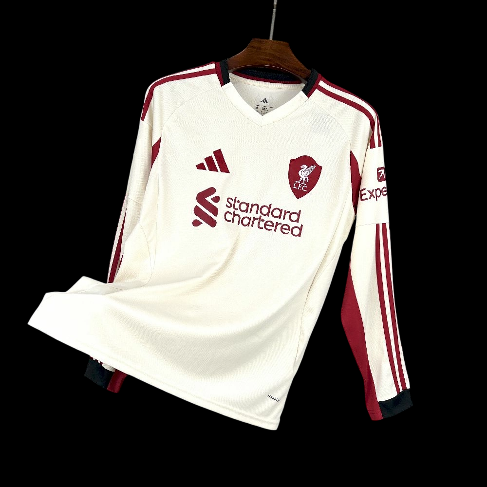 Liverpool Long Sleeve Away Jersey 2025-2026