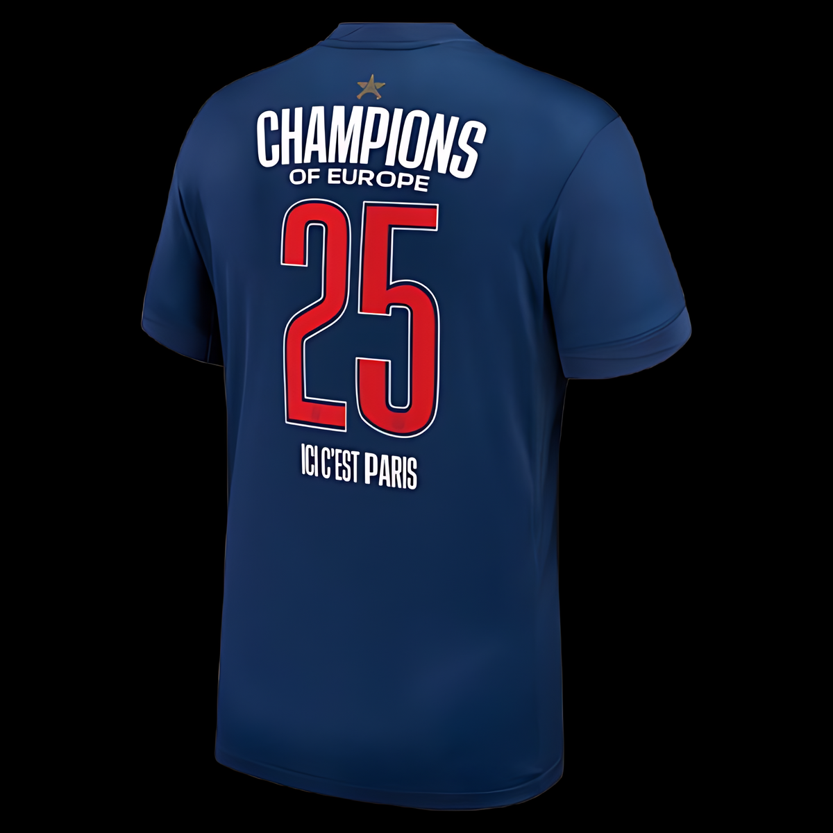 PSG Home European Champion Jersey 2024-2025